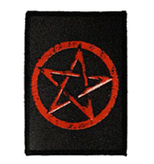 DARKSIDE - RED PENTANGLE STAR