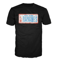 RAMONES - LICENSE PLATE